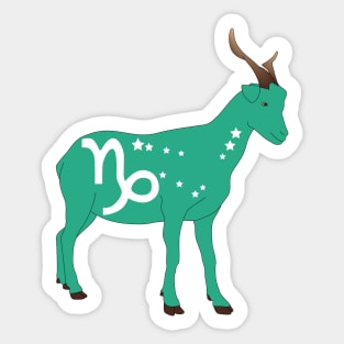 Capricorn 1 (Jungle Green) Sticker